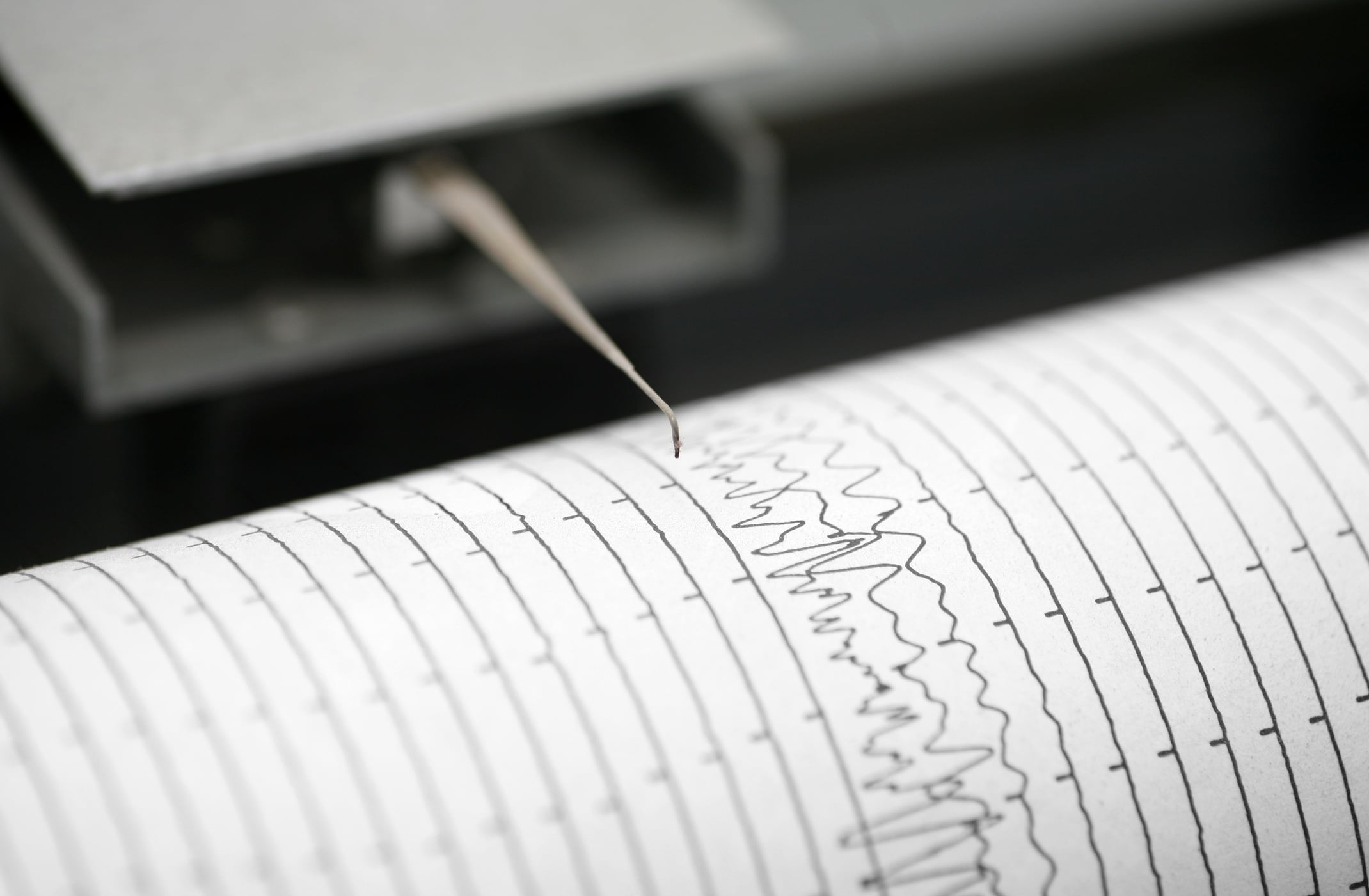 La detección de un sismo