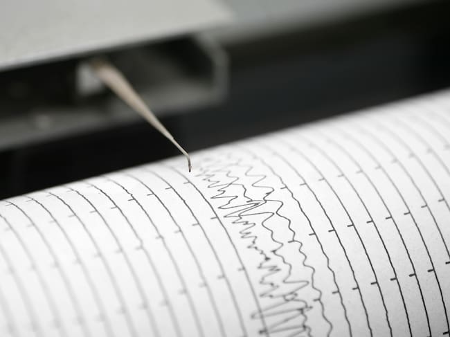 La detección de un sismo