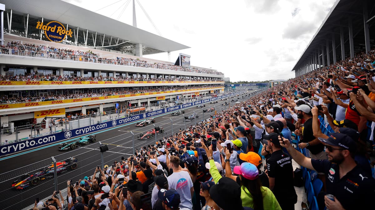 Primera de tres en terreno norteamericano: ¿Cuándo y dónde ver el Gran Premio de Miami de F1?