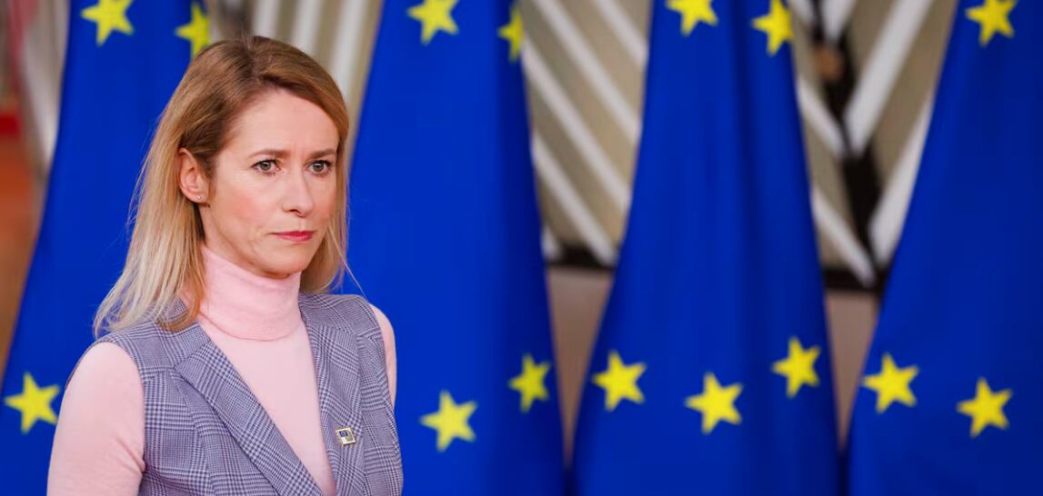 La alta representante de la UE para la Política Exterior, Kaja Kallas.