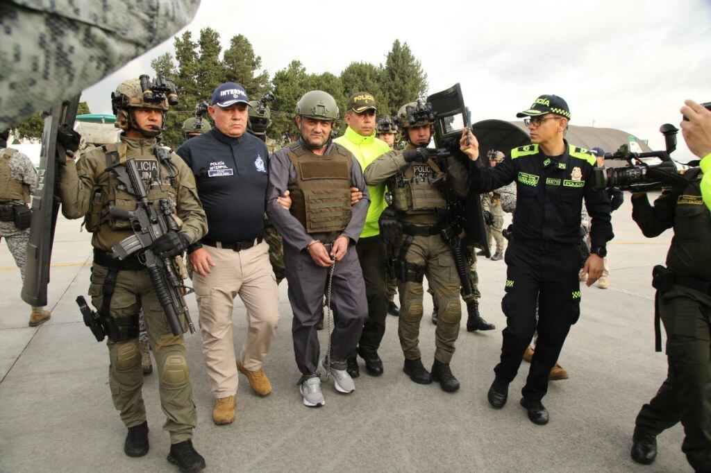 El proceso de extradición del narco colombiano Dairo Antonio Úsuga