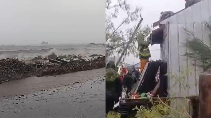 Temporal en Valparaíso: registros muestran intensas ráfagas de viento durante este sábado