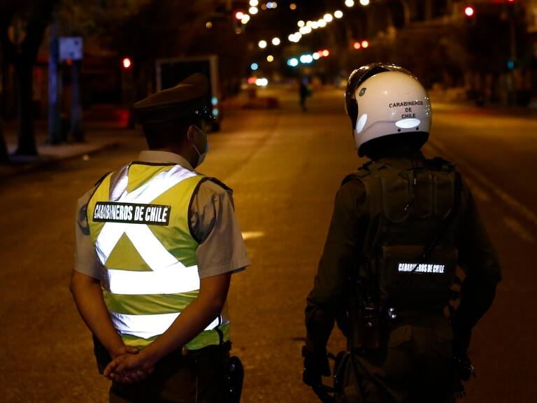 Estado de excepción región metropolitana