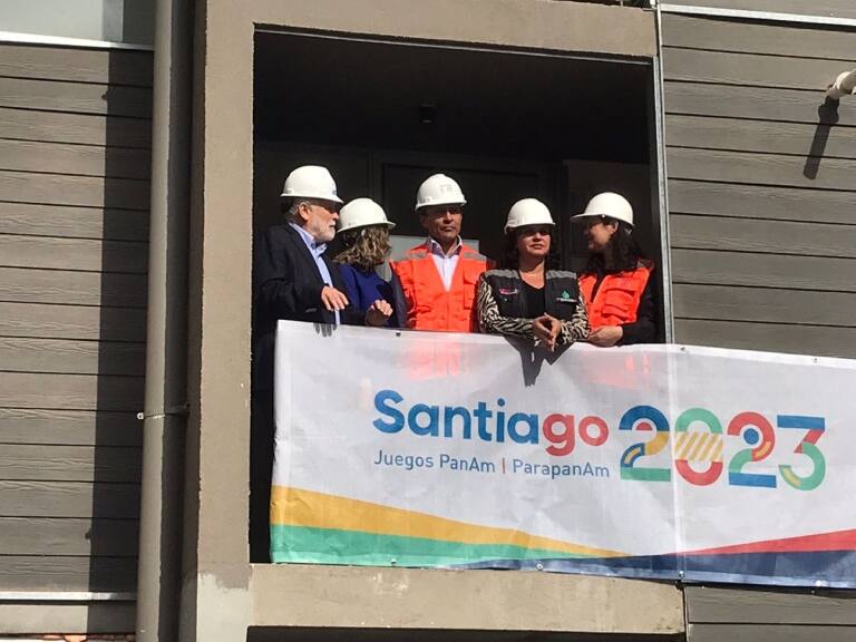 Presentan avances de la Villa Panamericana Santiago 2023: "Vamos a cumplir con los tiempos previstos"