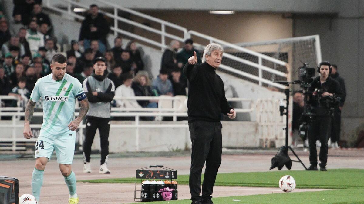Pellegrini vuelve a lamentar la “falta de creatividad” del Betis tras hilvanar su cuarto partido seguido sin ganar