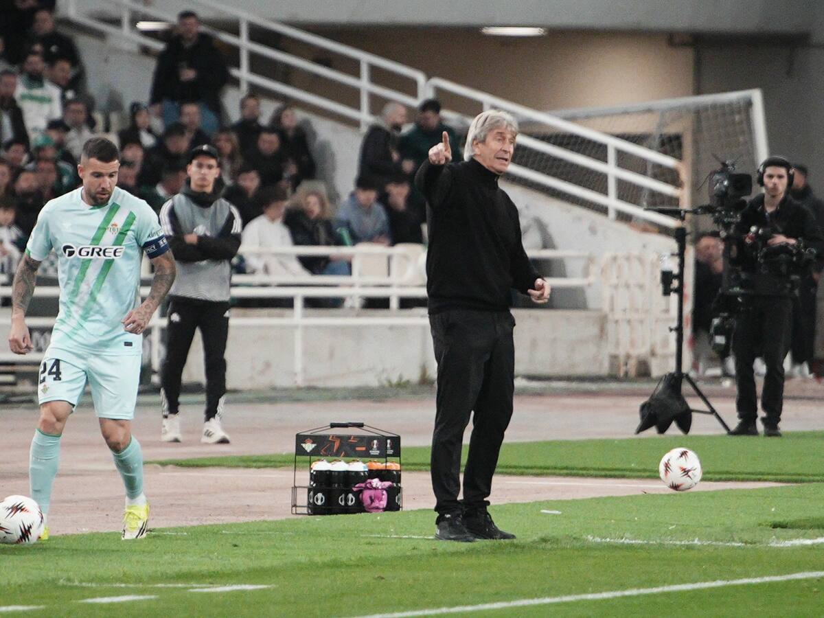 Pellegrini vuelve a lamentar la “falta de creatividad” del Betis tras hilvanar su cuarto partido seguido sin ganar