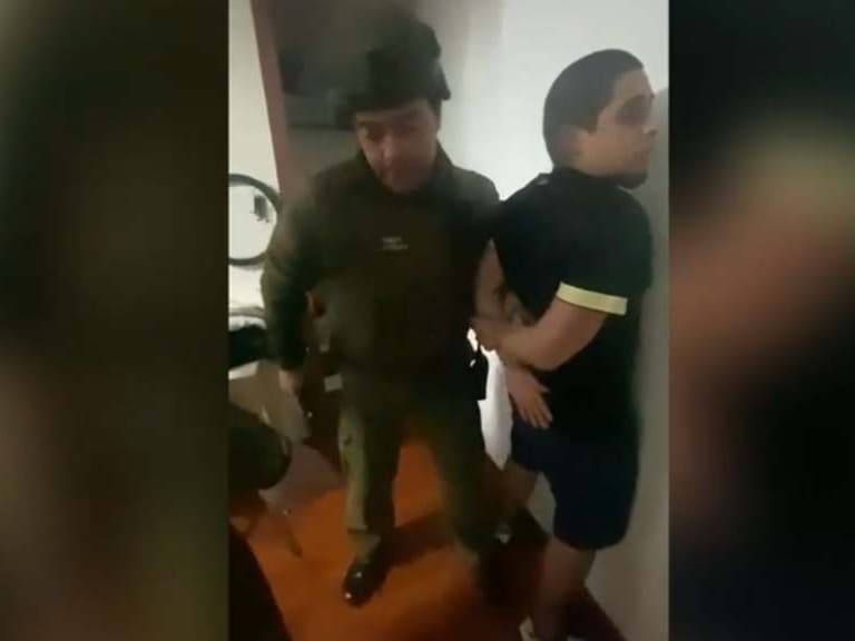 Joven es detenido tras amenazar con un arma de fuego a su propia madre
