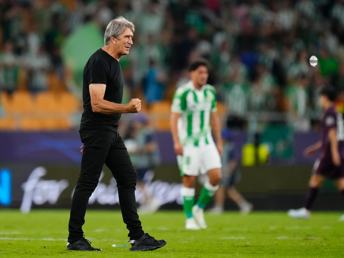 Así quedó el Betis de Pellegrini en la tabla de la Champions League: a la altura de tres gigantes de Europa