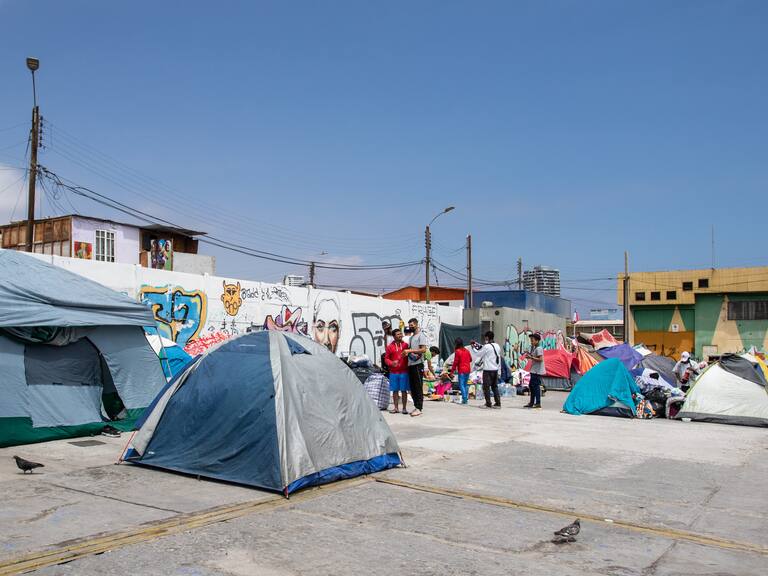 El albergue paliarian la crisis migratoria | Archivo Agencia Uno