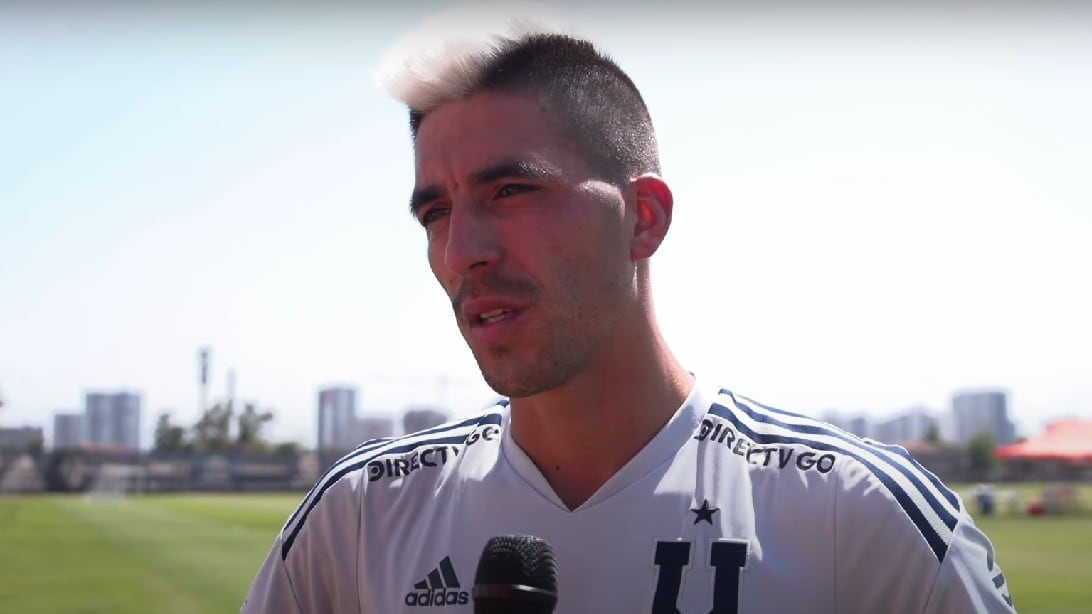 Leandro Fernández tras anotar un doblete en amistoso ante Audax Italiano: "Ojalá sirva para llegar enfocado al torneo"