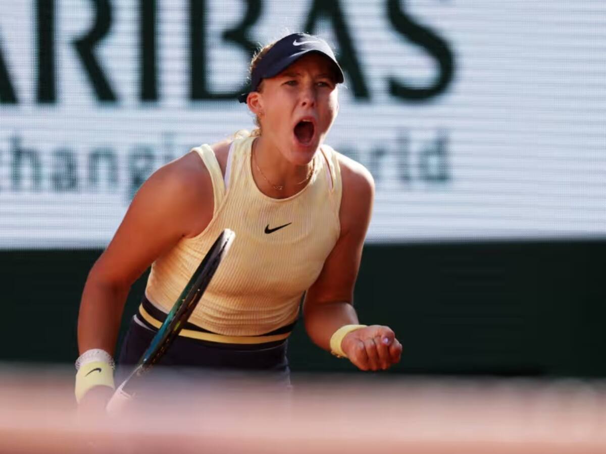 Así quedaron definidas las semifinales femeninas de Roland Garros tras los sorprendentes triunfos de Paolini y Andreeva