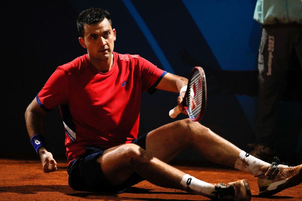 Tomás Barrios cae en la final del tenis individual de Santiago 2023