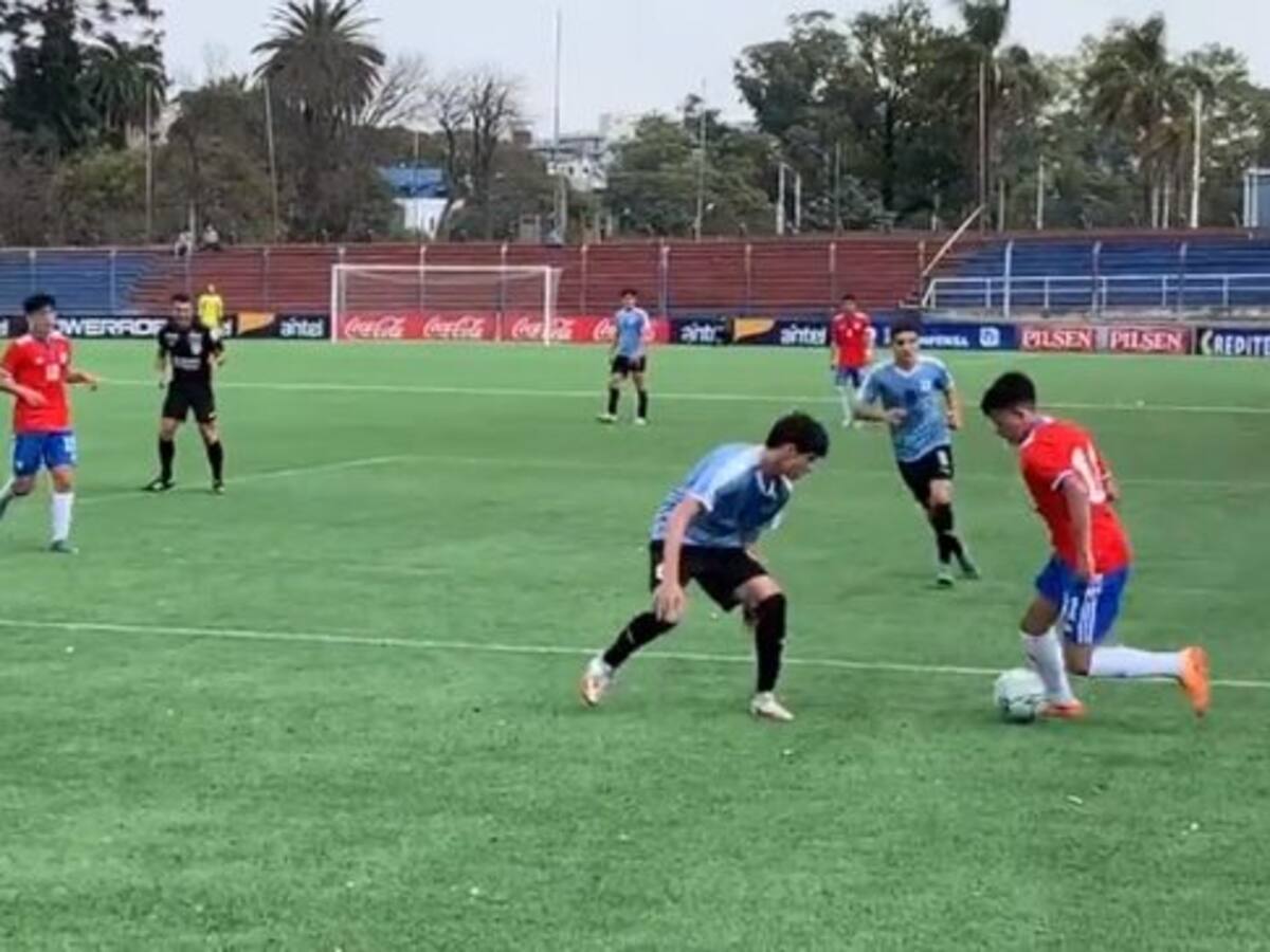 La Roja Sub 17 derrota a Uruguay en su preparación para el Sudamericano de Ecuador 2023
