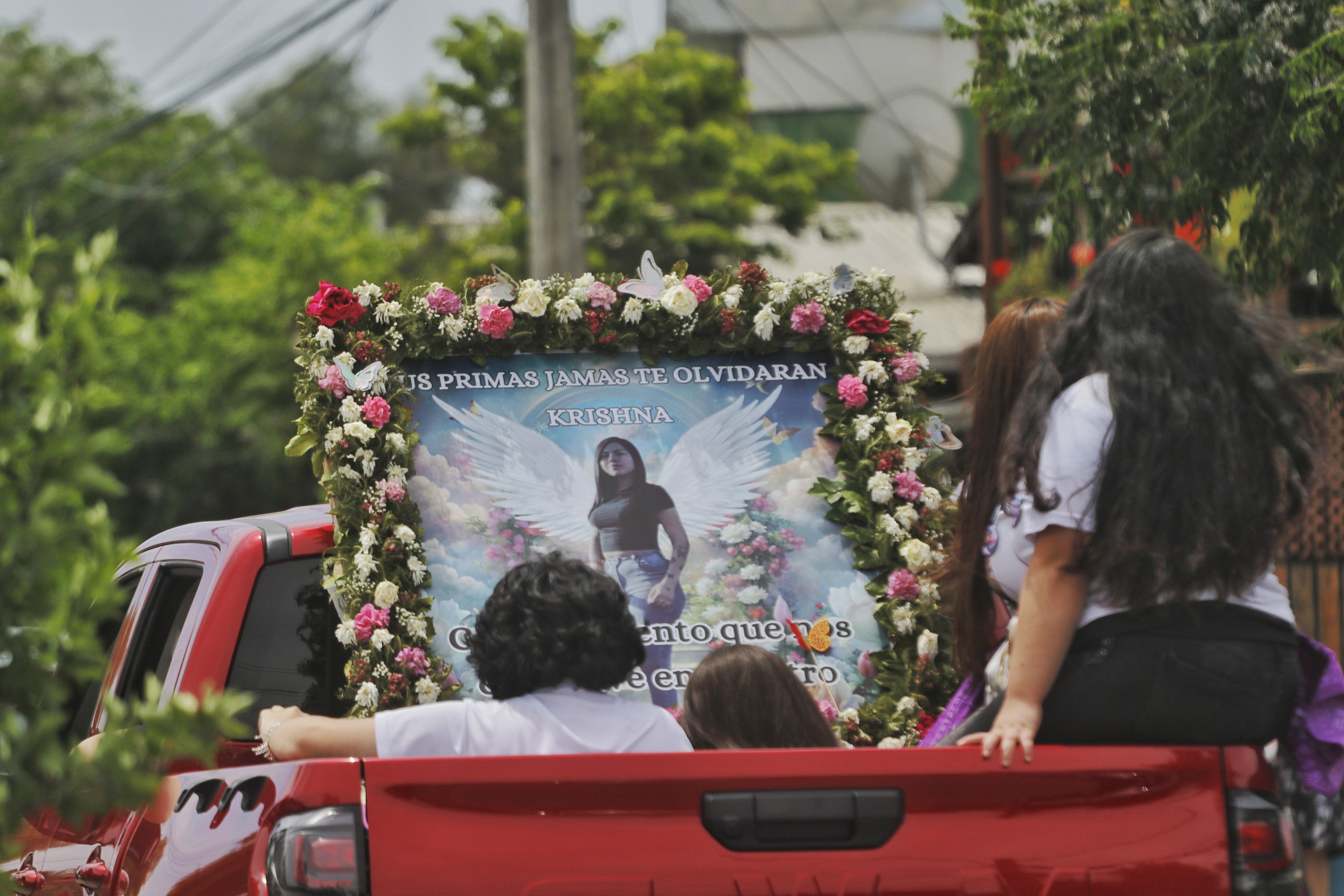 Funeral de Krishna Aguilera