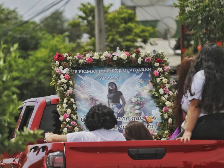 Funeral de Krishna Aguilera