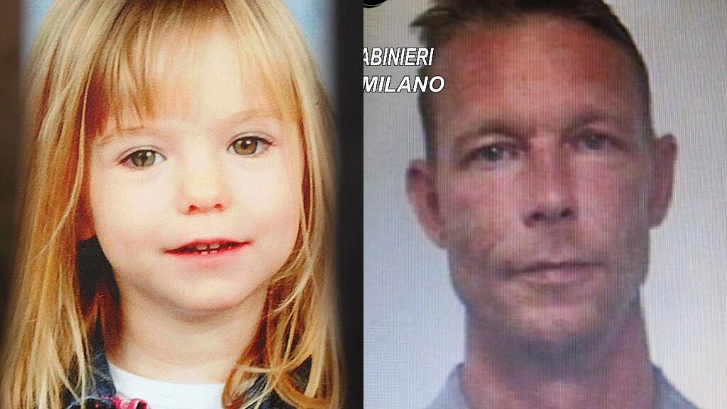 Madeleine McCann y principal sospechoso