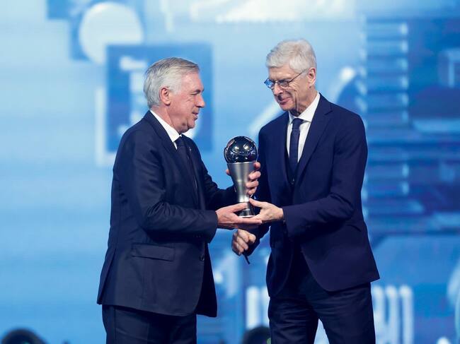 Carlo Ancelotti se quedó con el 'The Best' como mejor entrenador | FIFA