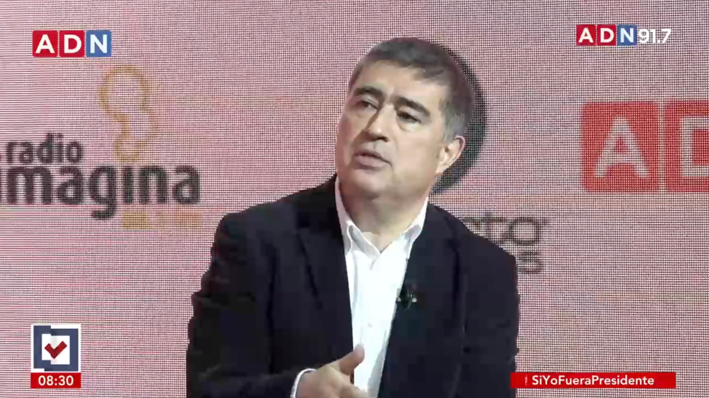 Mario Desbordes: "Soy contrario al aborto en todas sus formas, el ser humano lo es desde la concepción hasta la muerte natural"