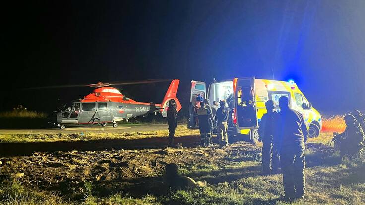Brigadista resulta con más del 70% de su cuerpo quemado tras sufrir accidente mientras combatía incendio forestal en el Biobío