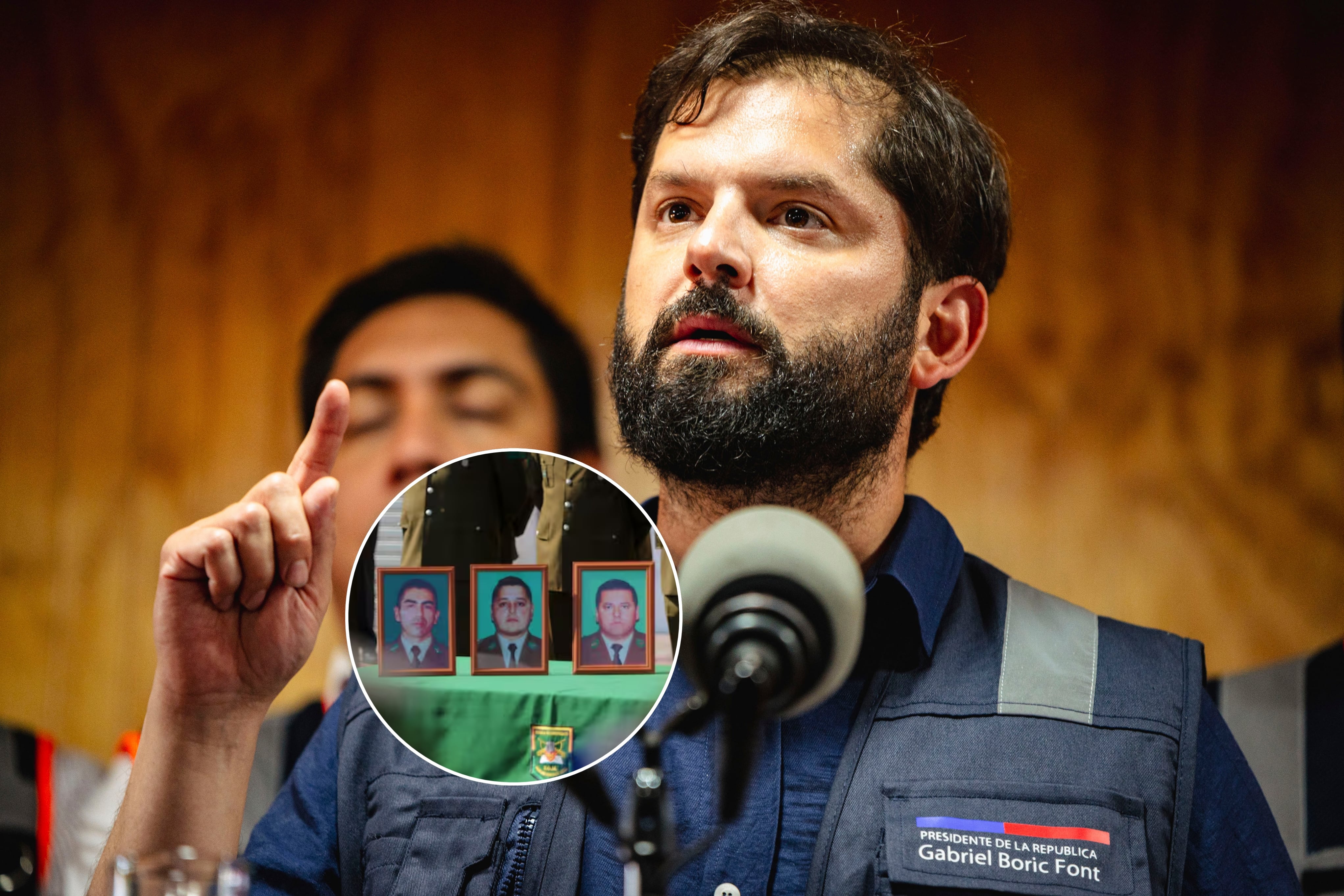 Presidente Boric - Carabineros