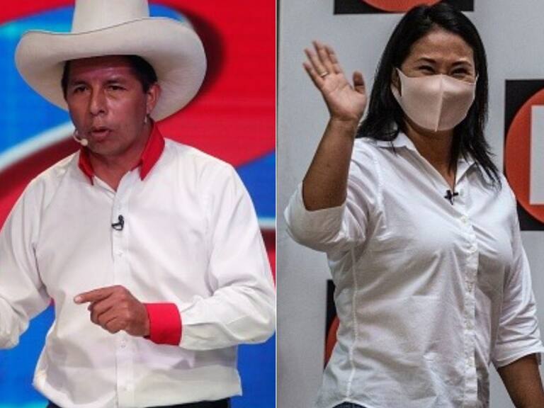 Castillo y Keiko segunda vuelta Perú