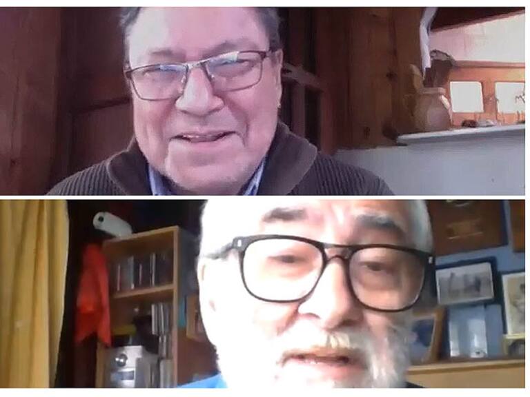 En Nuestro Canto: José Seves y Jorge Negrón contaron la historia de «La Peña de la UTE de Valdivia»