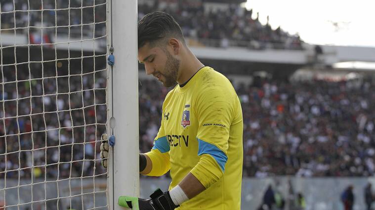 14 de Mayo del 2017/SANTIAGO Alvaro Salazar durante el partido por el Torneo Nacional de Clausura entre Colo Colo vs Antofagasta jugado en el Estadio de Antofagasta
FOTO:MARIO DAVILA/AGENCIAUNO
