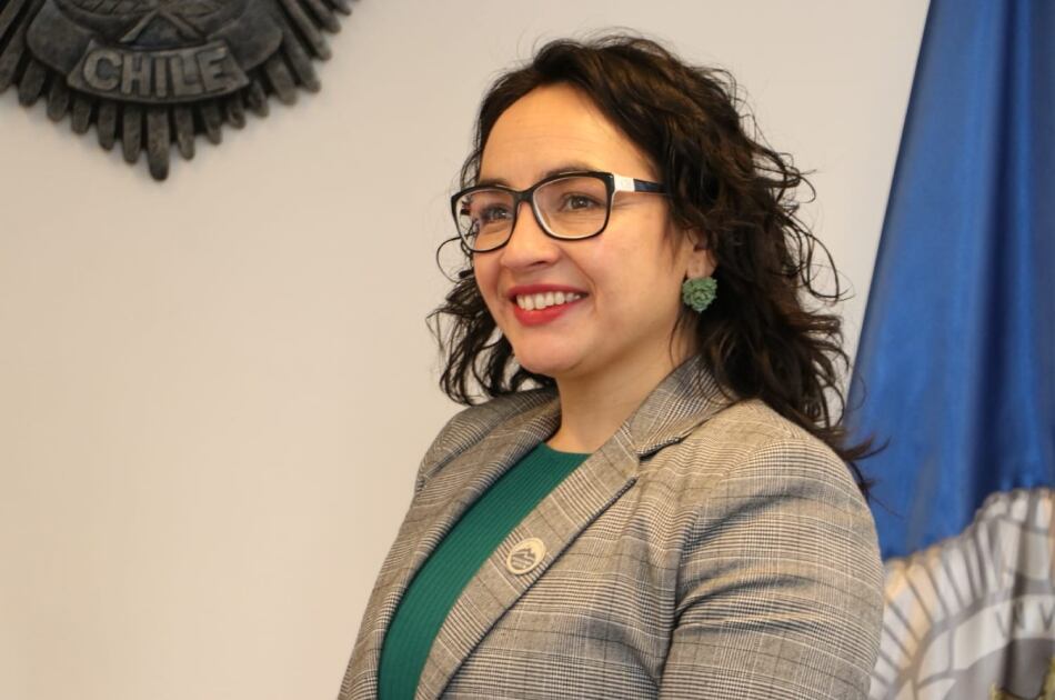 La exgobernadora de Aysén, Andrea Macías | X @goreaysen_