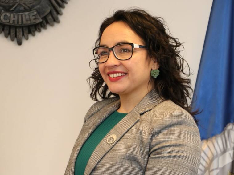 La exgobernadora de Aysén, Andrea Macías | X @goreaysen_