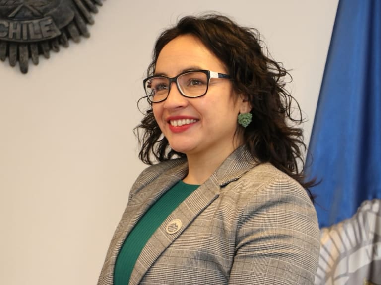 La exgobernadora de Aysén, Andrea Macías | X @goreaysen_