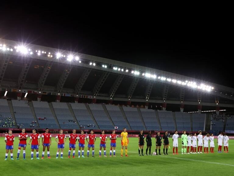 La Roja femenina tuvo público en su partido olímpico con Japón en el cierre del Grupo E