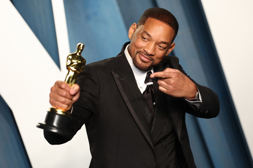 BEVERLY HILLS, CALIFORNIA - MARCH 27: Will Smith attends the 2022 Vanity Fair Oscar Party hosted by Radhika Jones at Wallis Annenberg Center for the Performing Arts on March 27, 2022 in Beverly Hills, California. (Photo by Arturo Holmes/FilmMagic)
