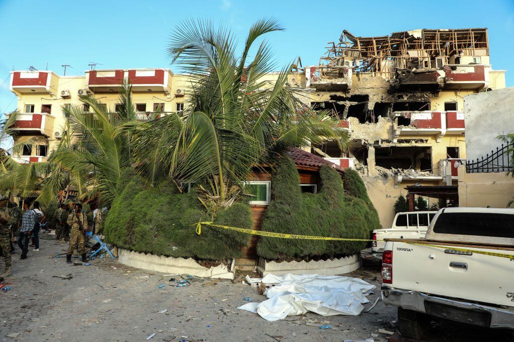 El atentado armado de un grupo terrorista en la ciudad de Mogadiscio