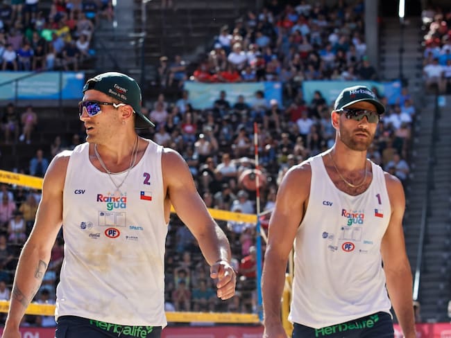 Marco y Esteban Grimalt se quedan con el título de la fecha del Circuito Sudamericano de Voleibol Playa en Rancagua