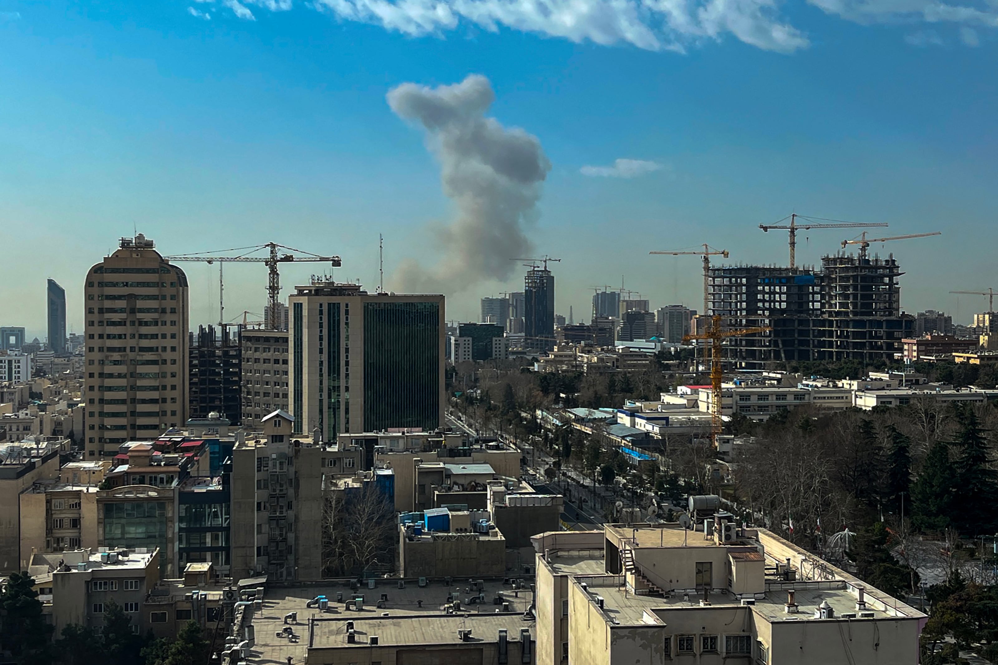 Bombardeo Irán