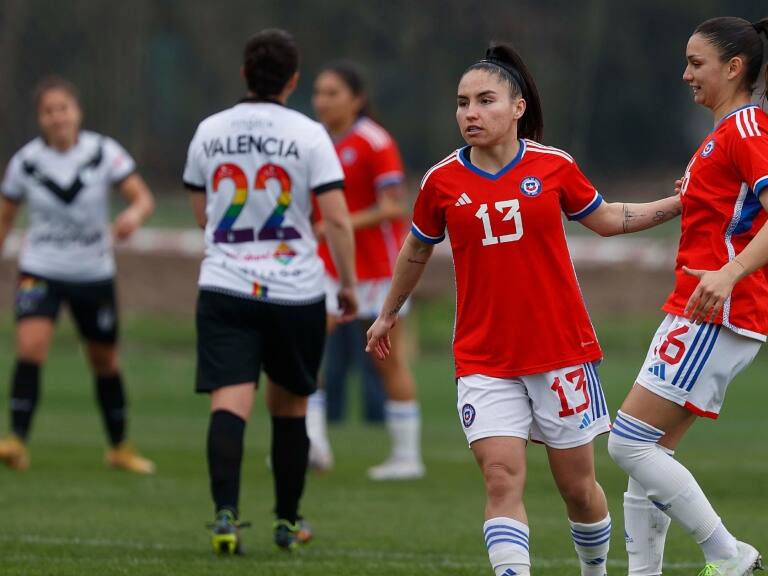 La Roja Femenina cierra su microciclo de trabajo con goleada sobre Santiago Morning