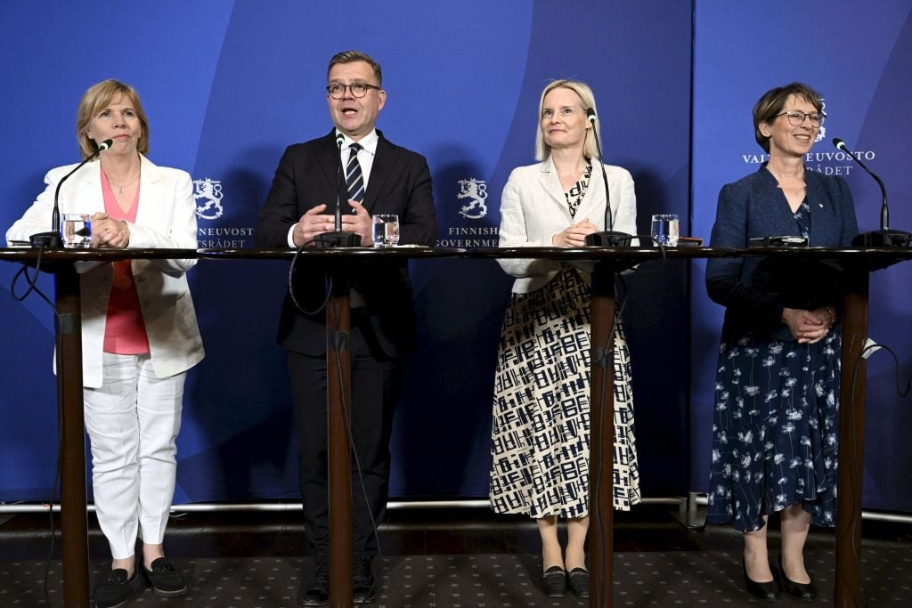 El conservador Petteri Orpo presenta alianza que gobernará Finlandia