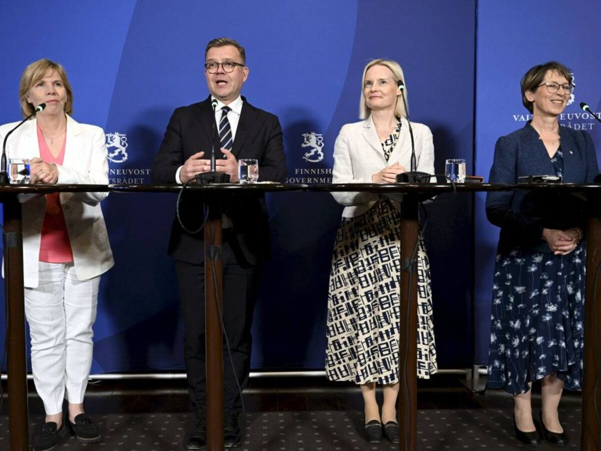 Gobierno de Finlandia incluirá a la derecha y la ultraderecha