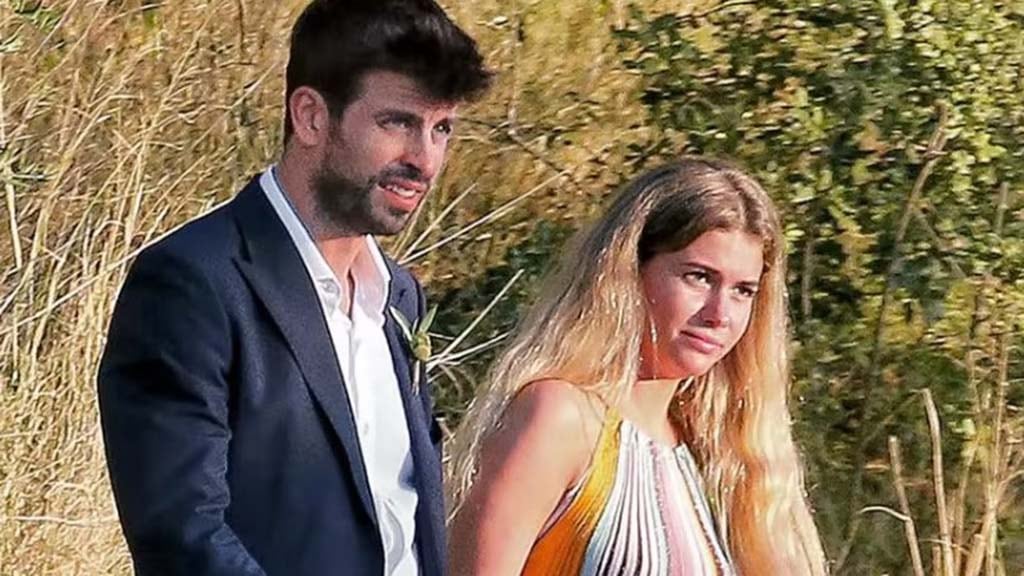 Piqué y su novia