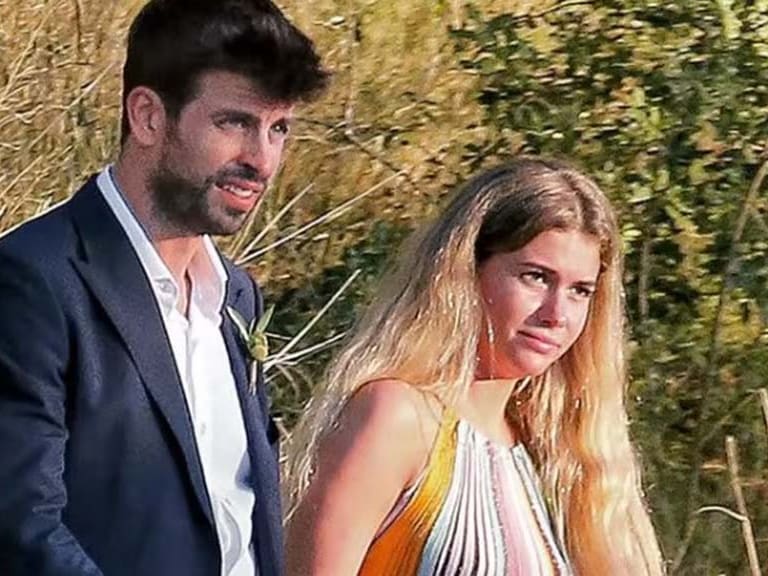 Piqué y su novia