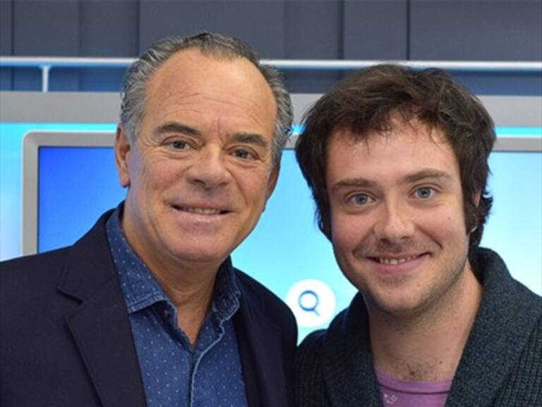 Eduardo Cruz Johnson compartió estudio con su hijo Eduardo Cruz Jarvis, voz de Rock & Pop