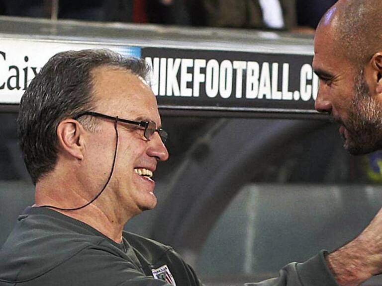 Guardiola es tajante: «Creo que Bielsa es el mejor entrenador del mundo»