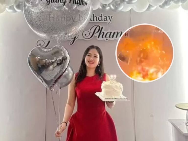 Mujer sufre graves quemaduras tras explosión de globo durante su cumpleaños