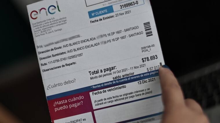28 de diciembre 2021/SantiagoEmpresas de servicios básicos extenderán suspensión de cortes de suministro por mora, un mes más se mantendrá suspensión de cortes por no pago de servicios básicos de agua y electricidad anunció el gobierno mientras se encuentra una solución definitiva
FOTO: KARIN POZO/AGENCIAUNO