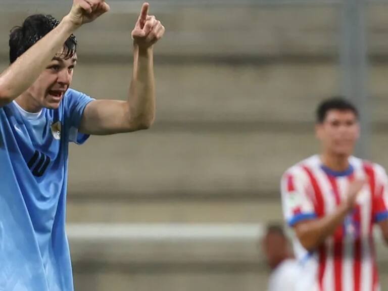 Uruguay se dio un paseo con Paraguay y le propinó humillante goleada por el Sudamericano sub-20