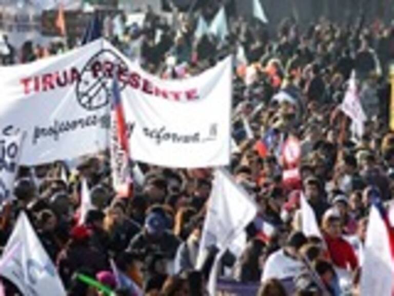 Profesores cifran en más de 100 mil los asistentes a la marcha contra la Carrera Docente