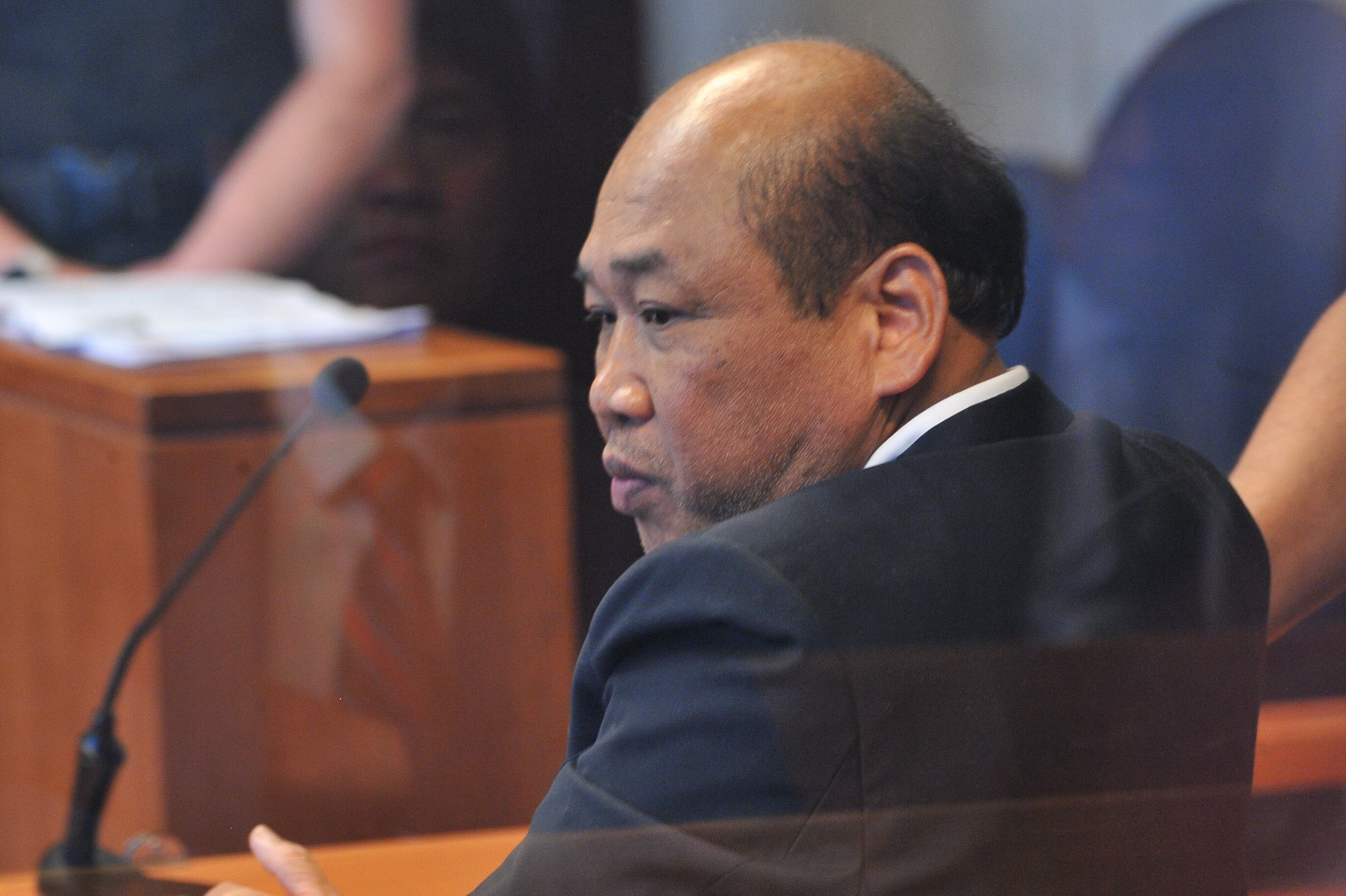 11 DE NOVIEMBRE DEL 2024 / SANTIAGO El 8° Juzgado de Garantía de Santiago lleva a cabo la formalización de un funcionario de la delegación de Vietnam en Chile, acusado de abuso sexual.
FOTO: VICTOR HUENANTE / AGENCIAUNO