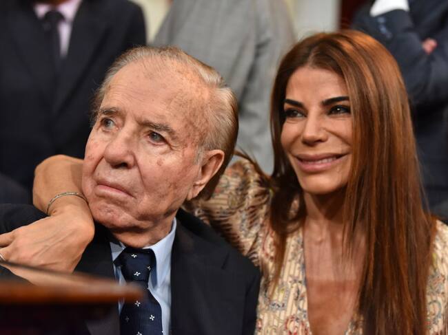 Carlos Menem y Zulema Menem