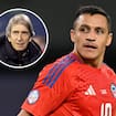 A Alexis le preguntan si le gustaría ver a Pellegrini en La Roja y su respuesta es tajante: “Siempre...”