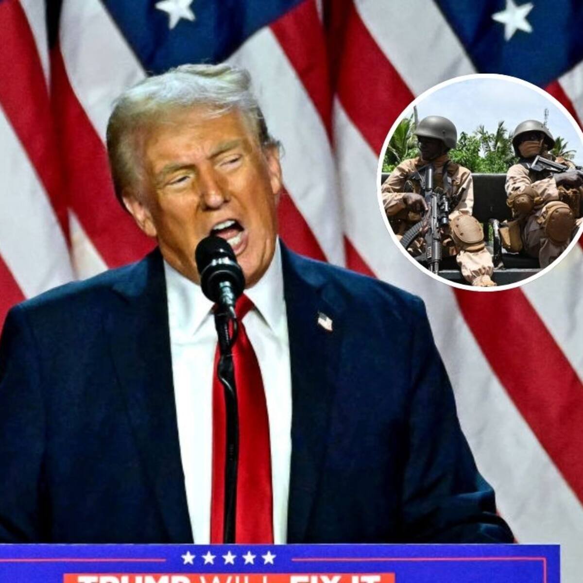 Donald Trump amenaza con intervenir militarmente a Nigeria si continúa con el “asesinato de cristianos”